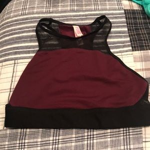 Pink sports bra size xs